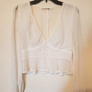 Gorgeous no longer sold peplum top